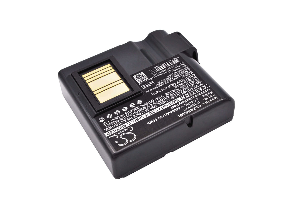 7.4V, Li-ion, 4400mAh, Portable Printer battery fits Zebra, Btry-mpp-68ma1-01, Qln420, Zq630, 32.56Wh Portable Printer Cameron Sino Technology Limited