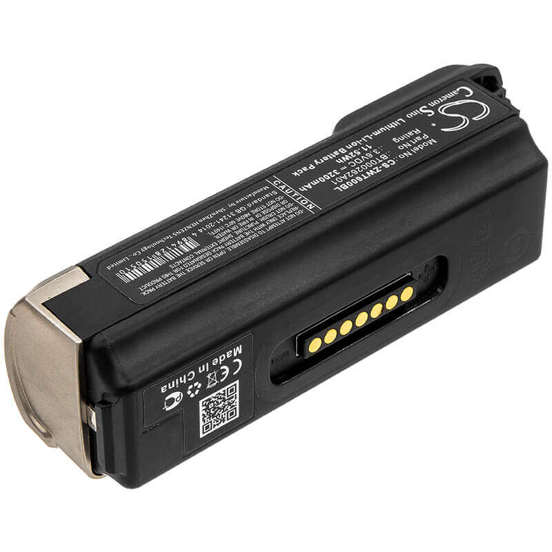 Barcode Scanner Battery For Zebra, Rs6000, Wt6000, Wt60a0 3.6v, 3200mah - 11.52wh Barcode Scanner Cameron Sino Technology Limited