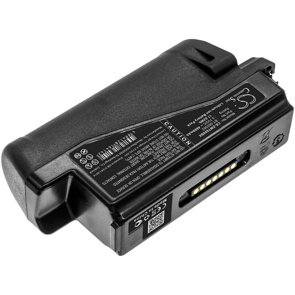 Battery For Zebra, Rs6000, Wt6000, Wt60a0 3.7v, 4600mah - 17.02wh Barcode Scanner Cameron Sino Technology Limited (Suspended)