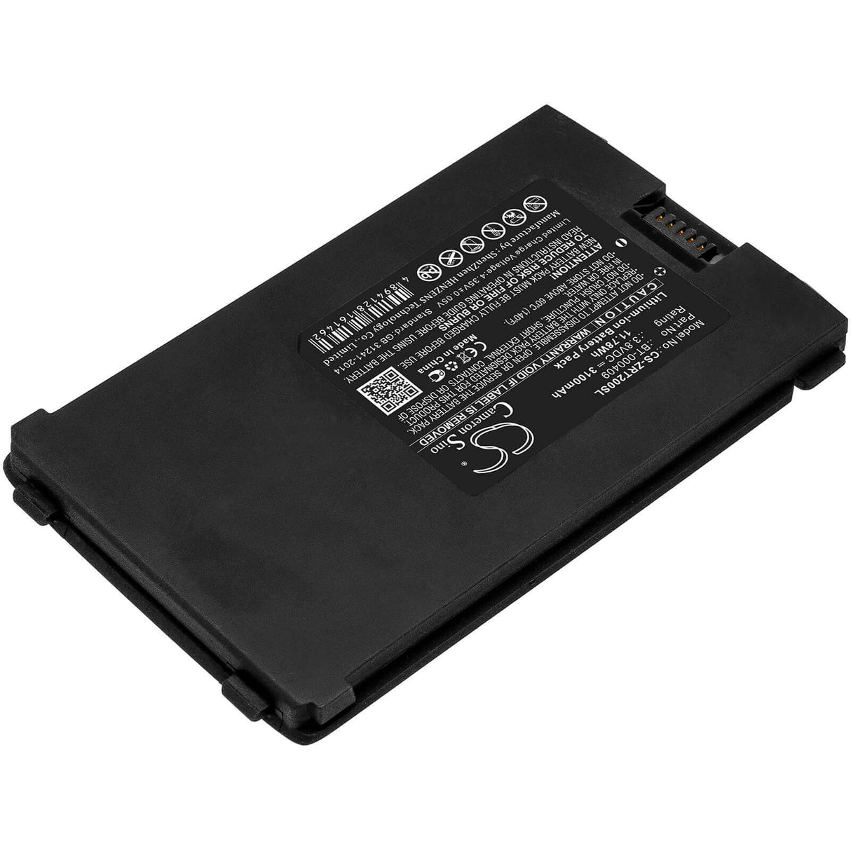 Barcode Scanner Battery For Zebra, Tc2x 3.8v, 3100mah - 11.78wh Barcode Scanner Cameron Sino Technology Limited