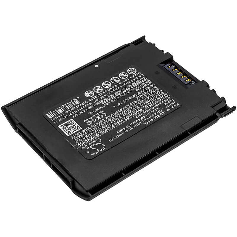 Batterie de scanner de code-barres pour Zebra, BT-000443-00 convient aux modèles Tc51, Tc510, Tc510k 3.7v, 4200mah - 15.54wh Scanner de code-barres Cameron Sino Technology Limited