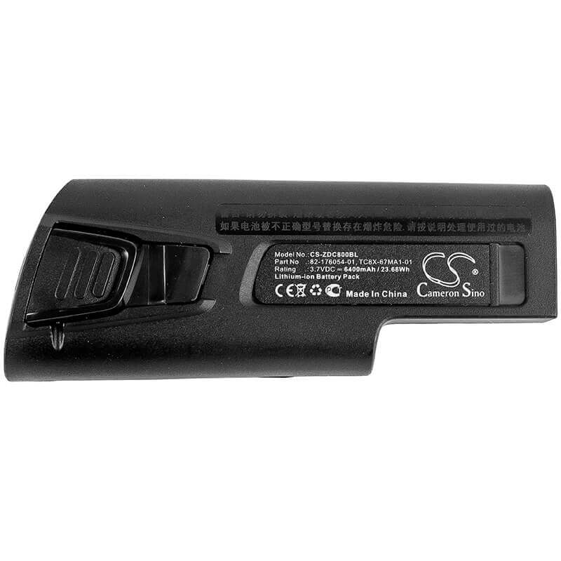 Batterie pour Zebra, Tc800, Tc8000 3.7v, 6400mah - 23.68wh Batteries pour l'électronique Cameron Sino Technology Limited (Suspendu)