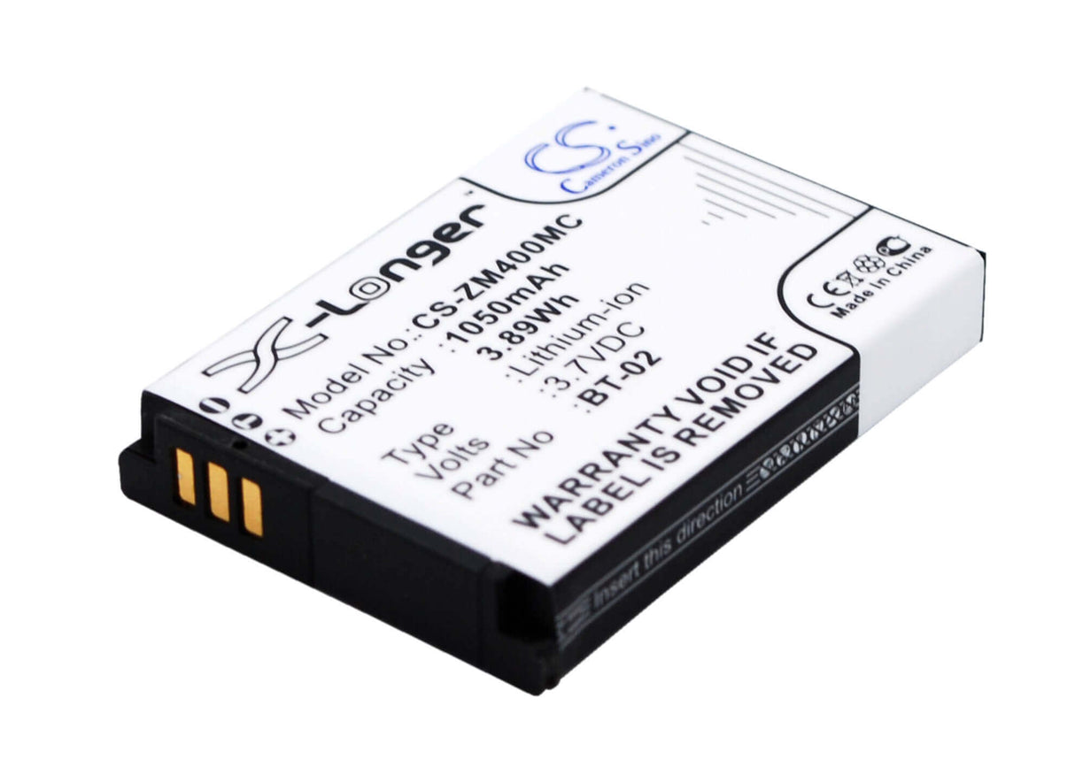 Camera Battery For Zoom 247-9036, Q4, Q4 Handy 3.7v, 1050mah - 3.89wh Camera Cameron Sino Technology Limited (Camera)
