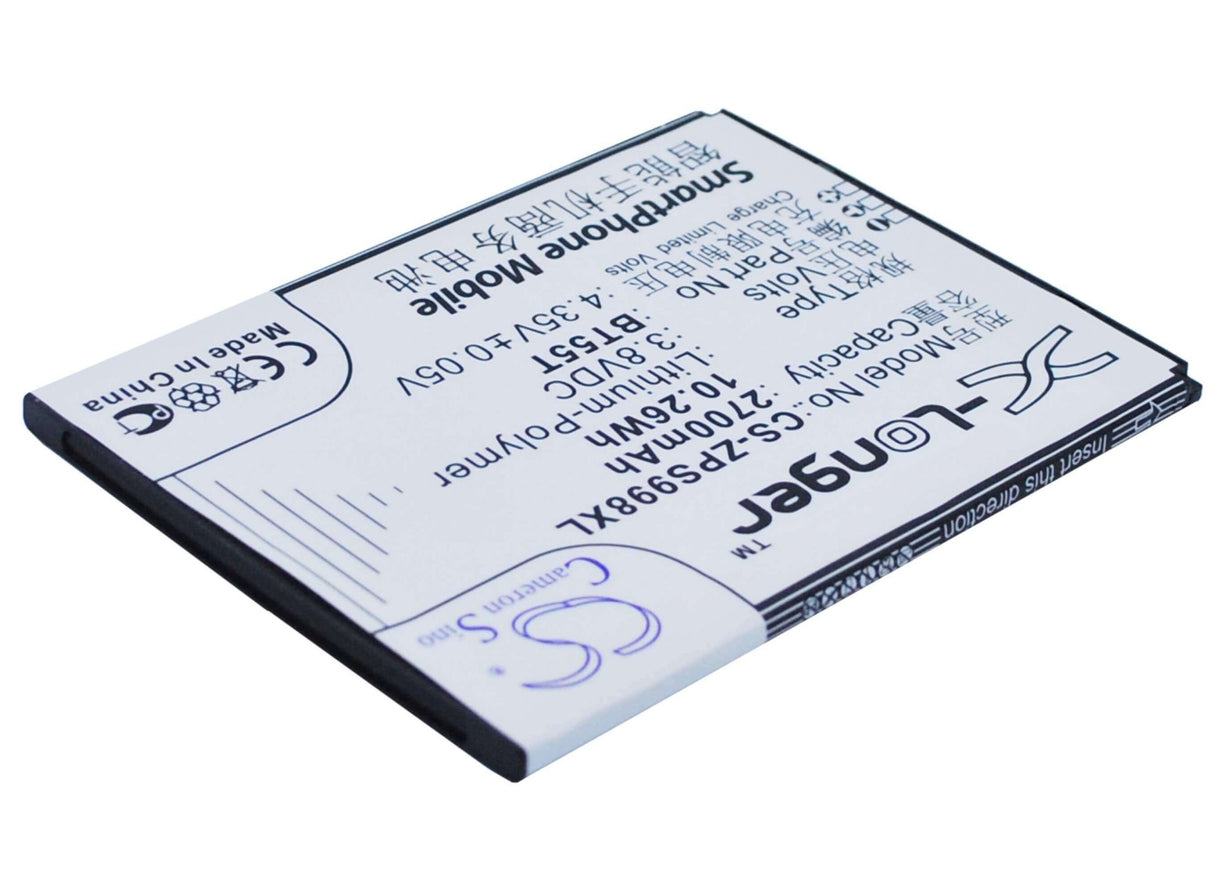 Battery For Zopo 9530, 3x, Zp999 3.8v, 2700mah - 10.26wh Batteries for Electronics Cameron Sino Technology Limited (Suspended)