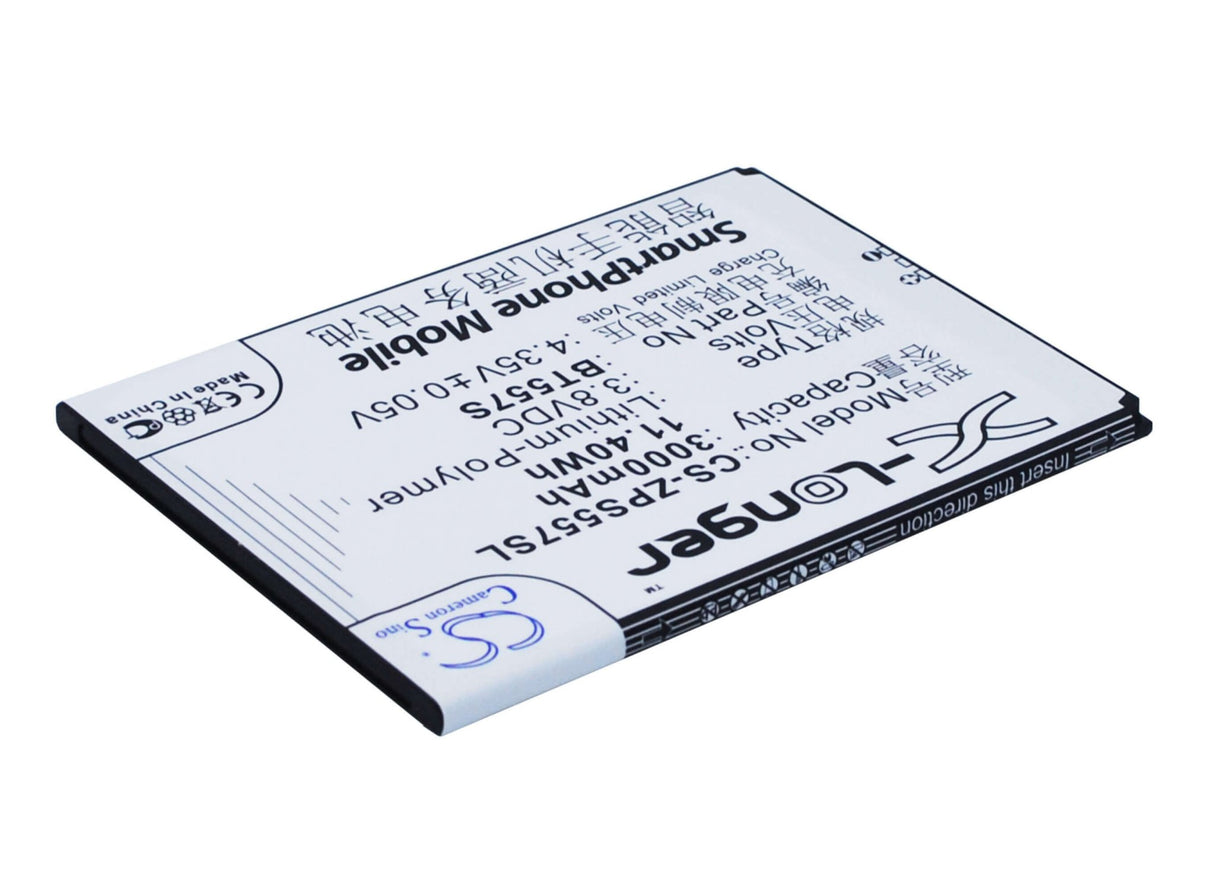 3,8V, Li-Polymer, 3000mAh, batterie de smartphone compatible avec Zopo, Bt557s, S5570, Speed 7 Plus, 11,4Wh Mobile, Smartphone Cameron Sino Technology Limited (Smartphone)