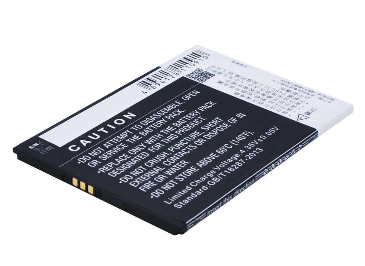 3,8V, Li-Polymer, 3000mAh, batterie de smartphone compatible avec Zopo, Bt557s, S5570, Speed 7 Plus, 11,4Wh Mobile, Smartphone Cameron Sino Technology Limited (Smartphone)