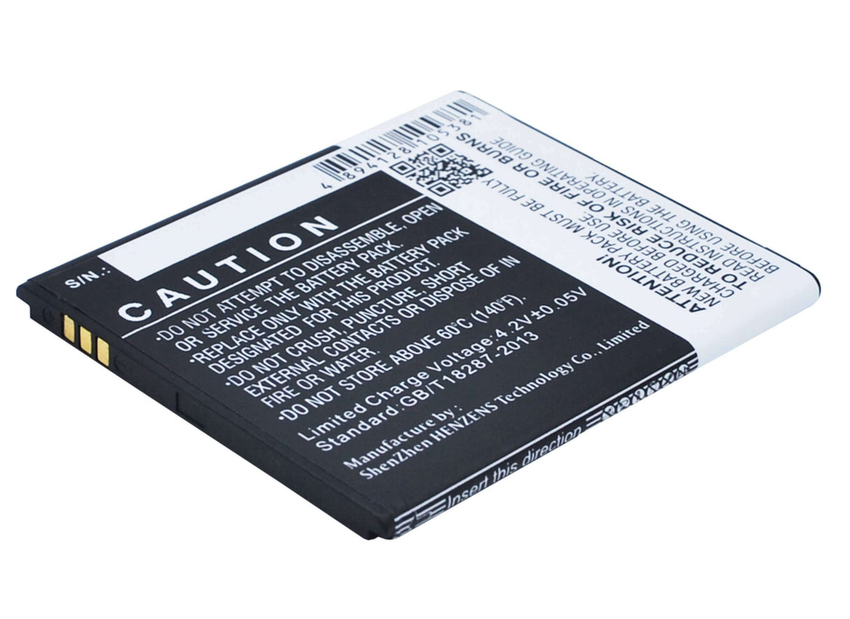 3.7V, Li-ion, 2000mAh, batterie de smartphone compatible avec Zopo, Bt33s, 6580, Zp580, 7.4Wh Mobile, Smartphone Cameron Sino Technology Limited (Smartphone)