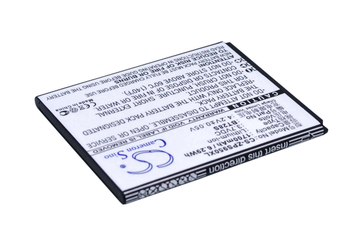 3,7V, Li-ion, 1700mAh, batterie de smartphone compatible avec Zopo, Bt28s, 6470, Zp590, 6,29Wh Mobile, SmartPhone Cameron Sino Technology Limited (Suspendu)