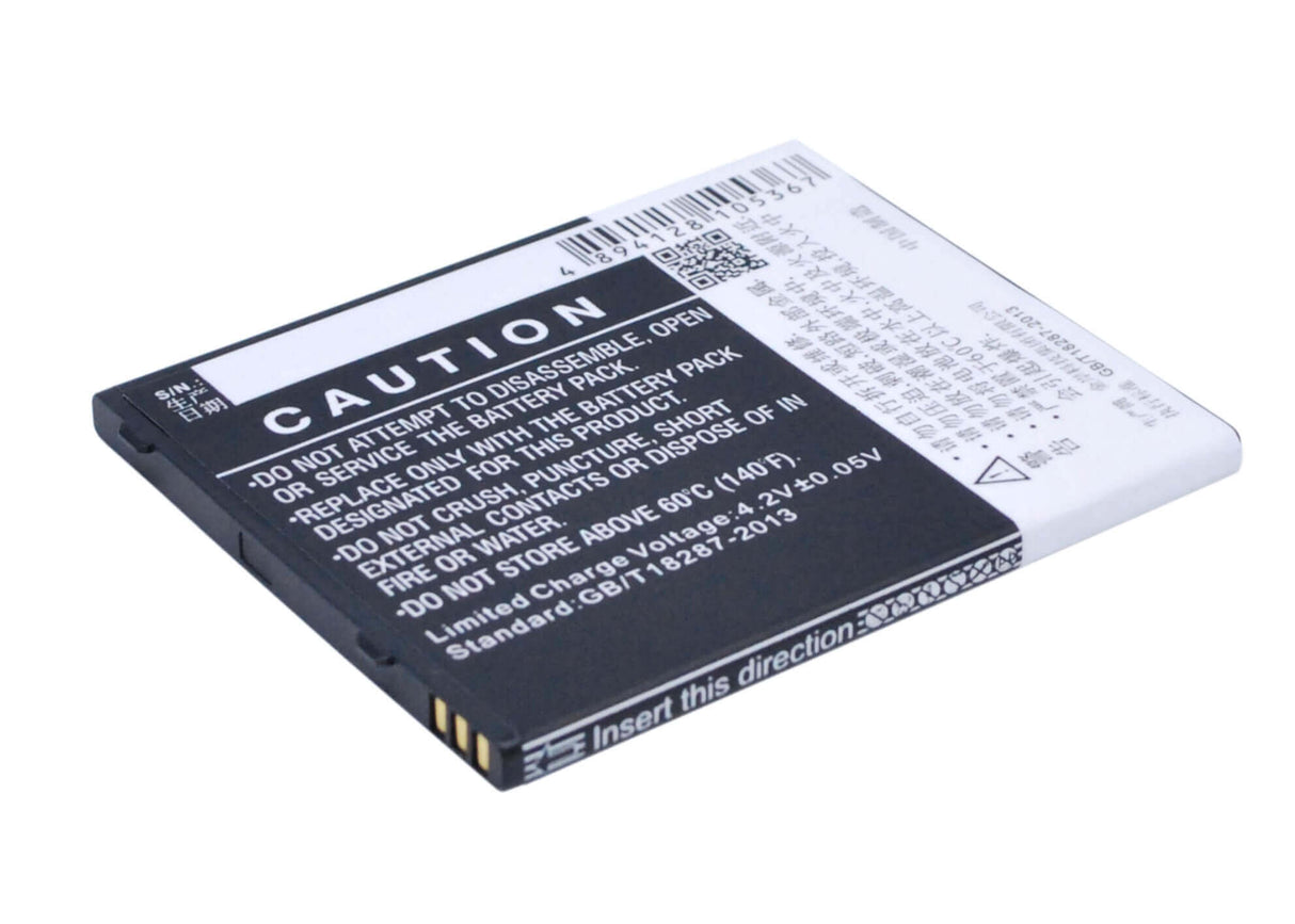 3,7V, Li-ion, 1750mAh, batterie de smartphone compatible avec Zopo, Bt27s, 6530, Zp700, 6,48Wh Mobile, SmartPhone Cameron Sino Technology Limited (Suspendu)