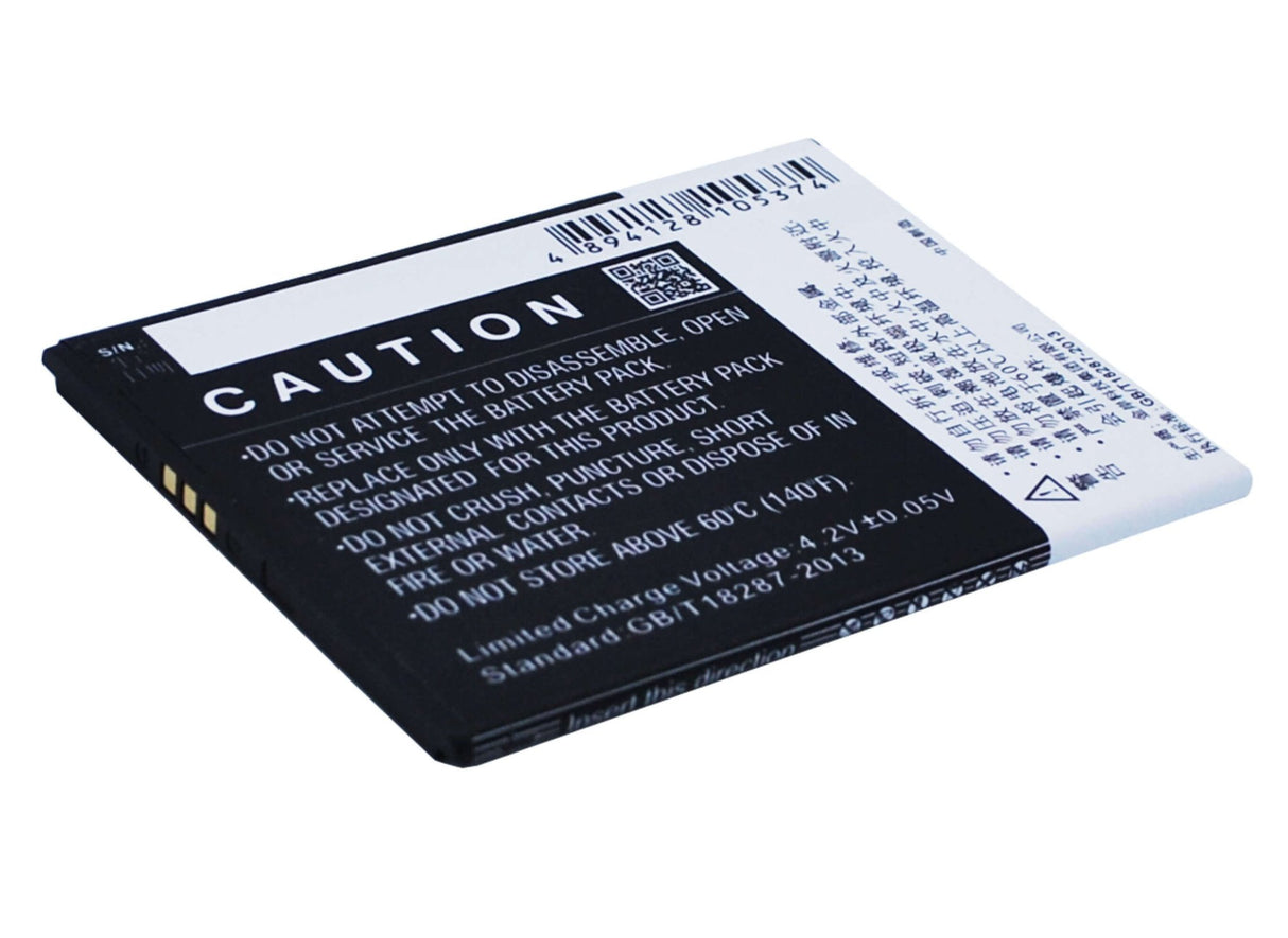 3,7V, Li-ion, 1800mAh, batterie de smartphone compatible avec Zopo, Bt57s, 6560, Zp780, 6,66Wh Mobile, Smartphone Cameron Sino Technology Limited (Smartphone)