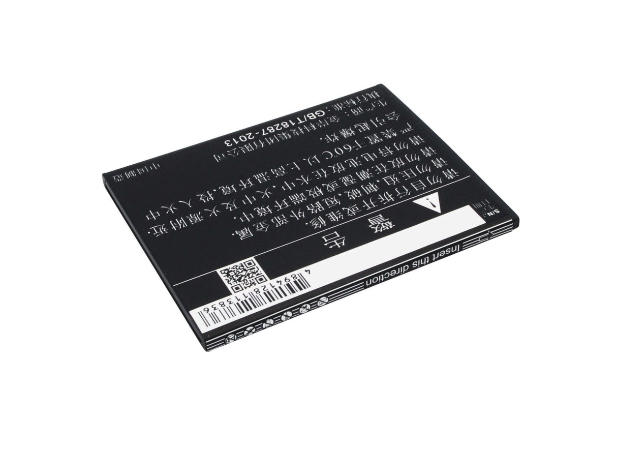 3,7V, Li-ion, 1900mAh, batterie de smartphone compatible avec Zopo, Bt78s, 9515, C2, 7,03Wh Mobile, SmartPhone Cameron Sino Technology Limited (Smartphone)