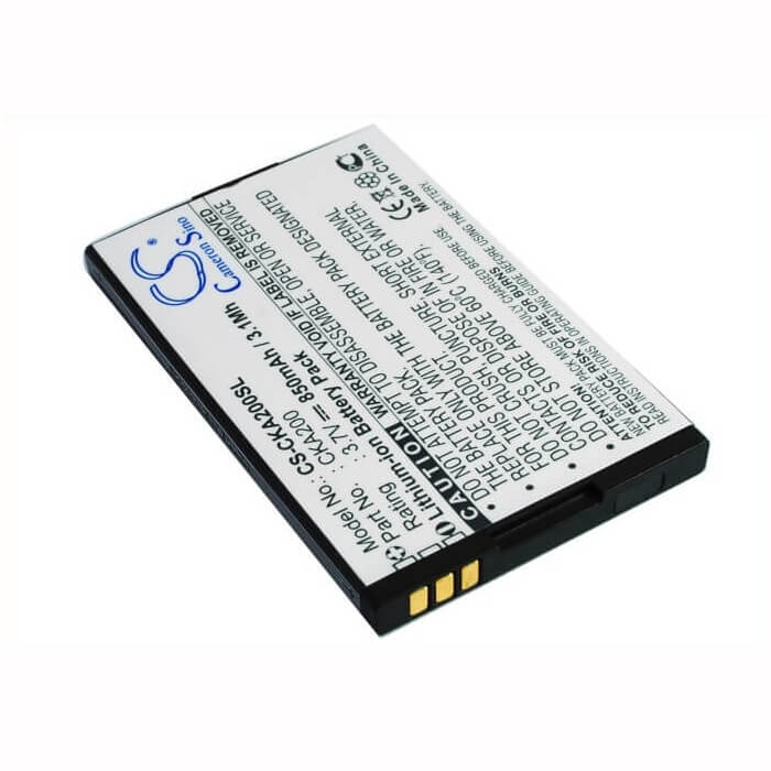 Battery For Zte A310, Msgm8 2, Msgm8 Ii 3.7v, 850mah - 3.15wh Batteries for Electronics Cameron Sino Technology Limited (Suspended)