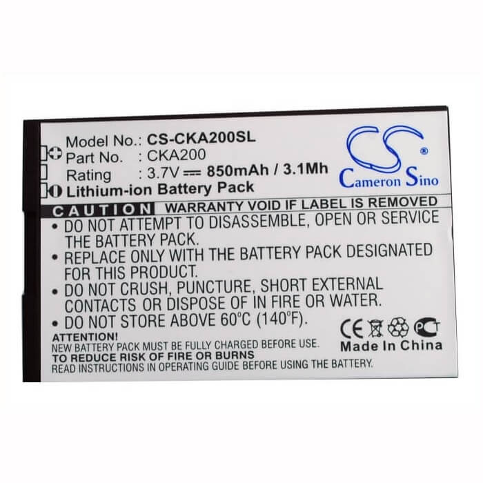 Battery For Zte A310, Msgm8 2, Msgm8 Ii 3.7v, 850mah - 3.15wh Batteries for Electronics Cameron Sino Technology Limited (Suspended)