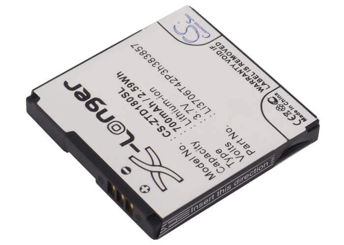 3.7V, Li-ion, 700mAh, SmartPhone battery fits Orange, Li3706t42p3h383857, Le Tactile, 2.59Wh Mobile, SmartPhone Cameron Sino Technology Limited (Suspended)