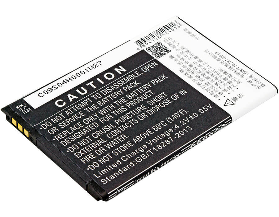3.7V, Li-ion, 1500mAh, Batterie de smartphone compatible avec Zte, Li3714t42p3h765039, Af3, Af5, 5.55Wh Mobile, Smartphone Cameron Sino Technology Limited (Smartphone)