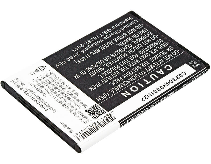 3.7V, Li-ion, 1500mAh, Batterie de smartphone compatible avec Zte, Li3714t42p3h765039, Af3, Af5, 5.55Wh Mobile, Smartphone Cameron Sino Technology Limited (Smartphone)