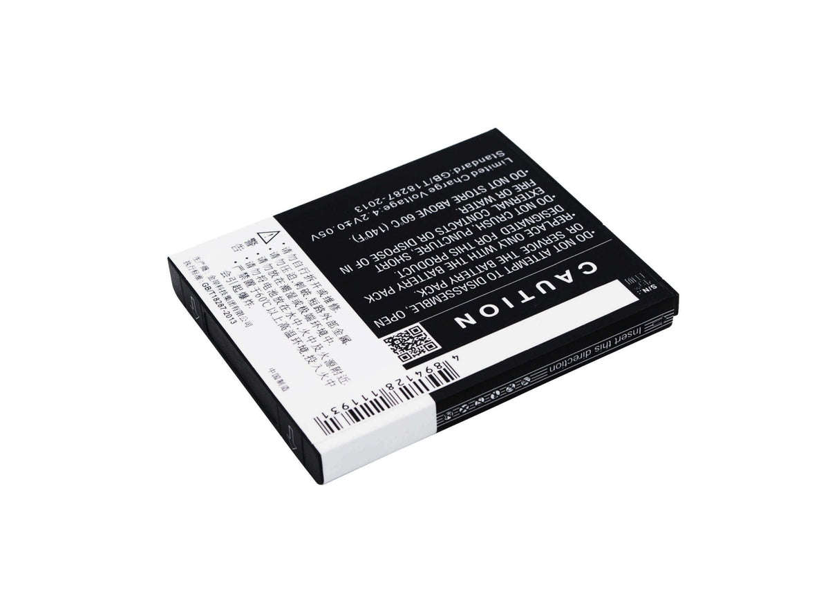3.7V, Li-ion, 2900mAh, Hotspot battery fits Zte, Li3727t42p3h665678, Ar910, Ar910-a, 10.73Wh Hotspot Cameron Sino Technology Limited