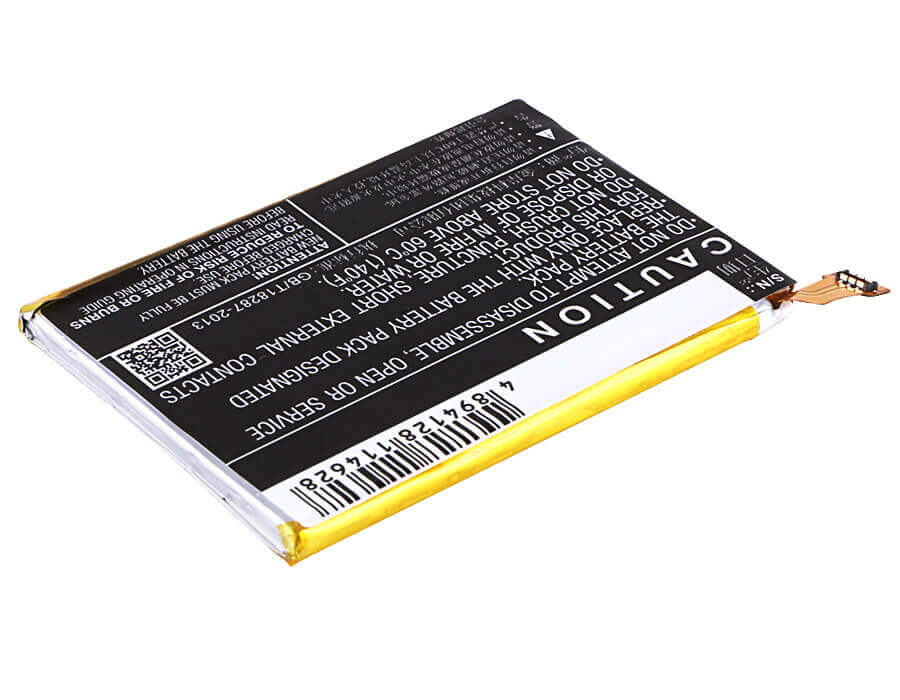 3.8V, Li-Polymer, 3000mAh, SmartPhone battery fits Zte, Li3830t43p6h775556, Axon A1, Axon A1p, 11.4Wh Mobile, SmartPhone Cameron Sino Technology Limited (Smartphone)