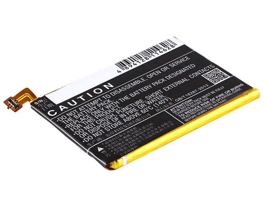 3.8V, Li-Polymer, 3000mAh, SmartPhone battery fits Zte, Li3830t43p6h775556, Axon A1, Axon A1p, 11.4Wh Mobile, SmartPhone Cameron Sino Technology Limited (Smartphone)
