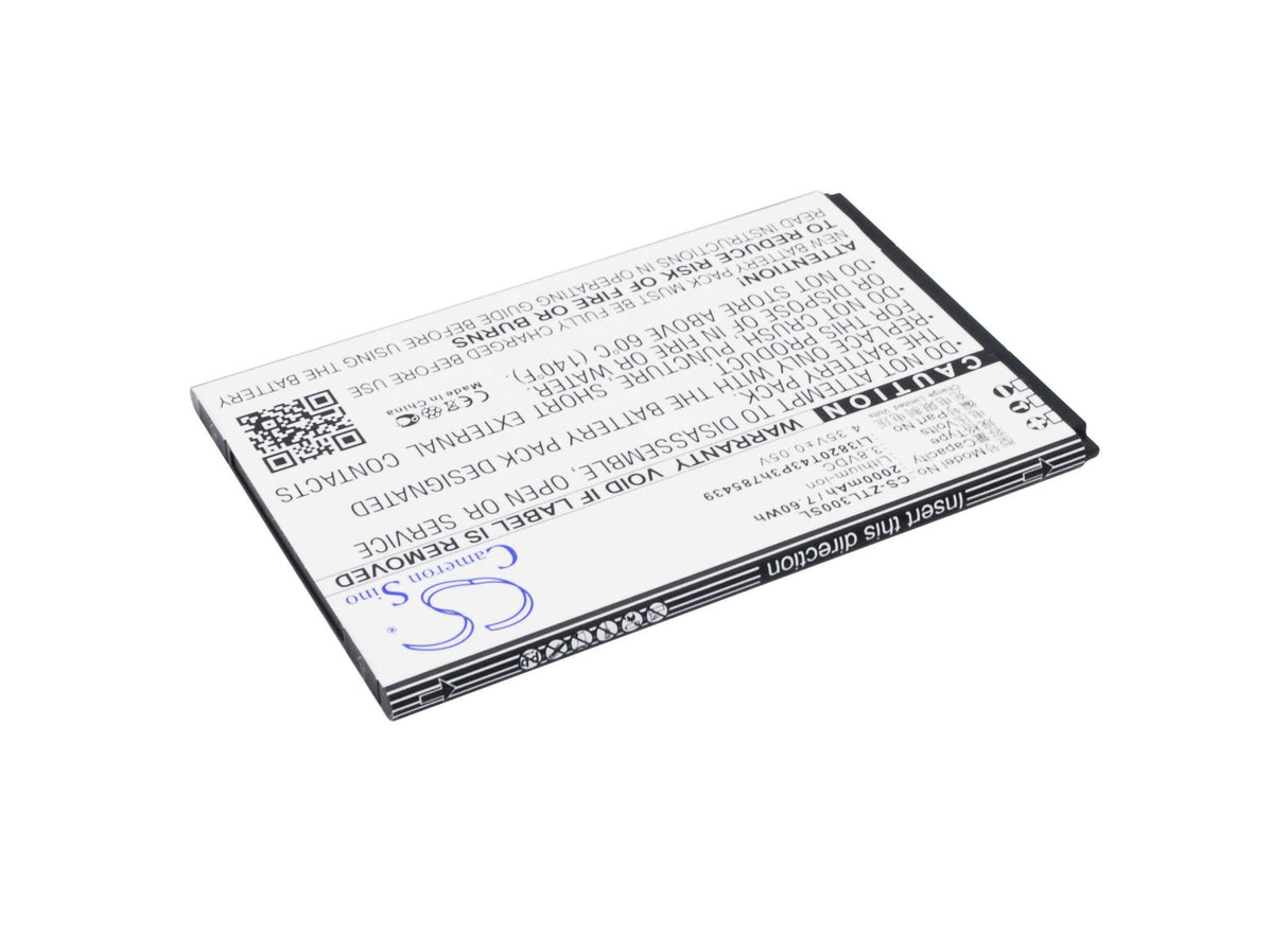 3.8V, Li-ion, 2000mAh, SmartPhone battery fits Zte, Li3820t43p3h785439, Blade L3, 7.6Wh Mobile, SmartPhone Cameron Sino Technology Limited (Smartphone)