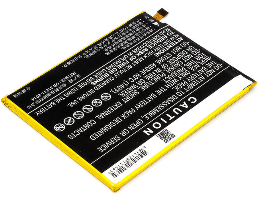 3.85V, Li-Polymer, 4050mAh, SmartPhone battery fits Zte, Li3940t44p8h937238, Blade Z Max, Z982, 15.59Wh Mobile, SmartPhone Cameron Sino Technology Limited (Smartphone)