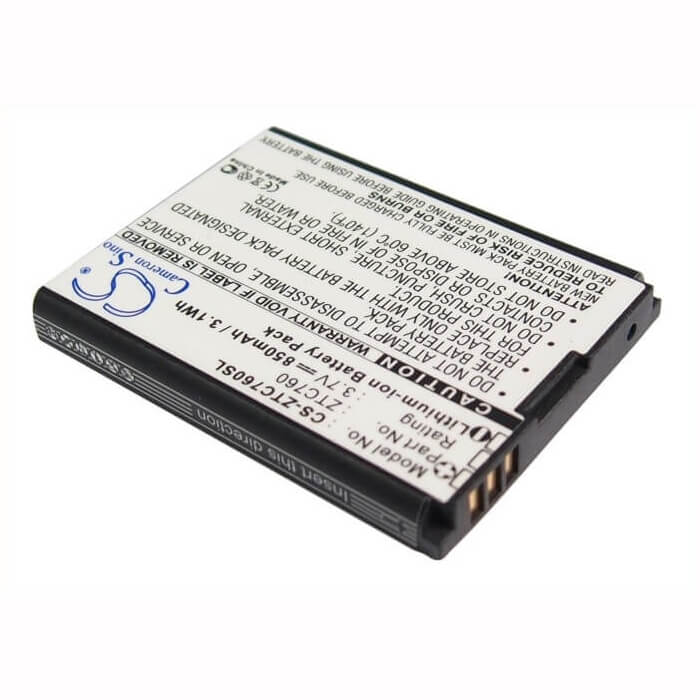 3.7V, Li-ion, 850mAh, SmartPhone battery fits Telstra, C76, 3.15Wh Mobile, SmartPhone Cameron Sino Technology Limited (Suspended)