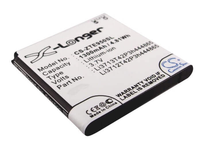 3.7V, Li-ion, 1300mAh, SmartPhone battery fits Base, Li3712t42p3h444865, Lutea, 4.81Wh Mobile, SmartPhone Cameron Sino Technology Limited (Suspended)