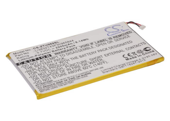 3.7V, Li-Polymer, 2200mAh, SmartPhone battery fits Amazing, A7, 8.14Wh Mobile, SmartPhone Cameron Sino Technology Limited (Suspended)