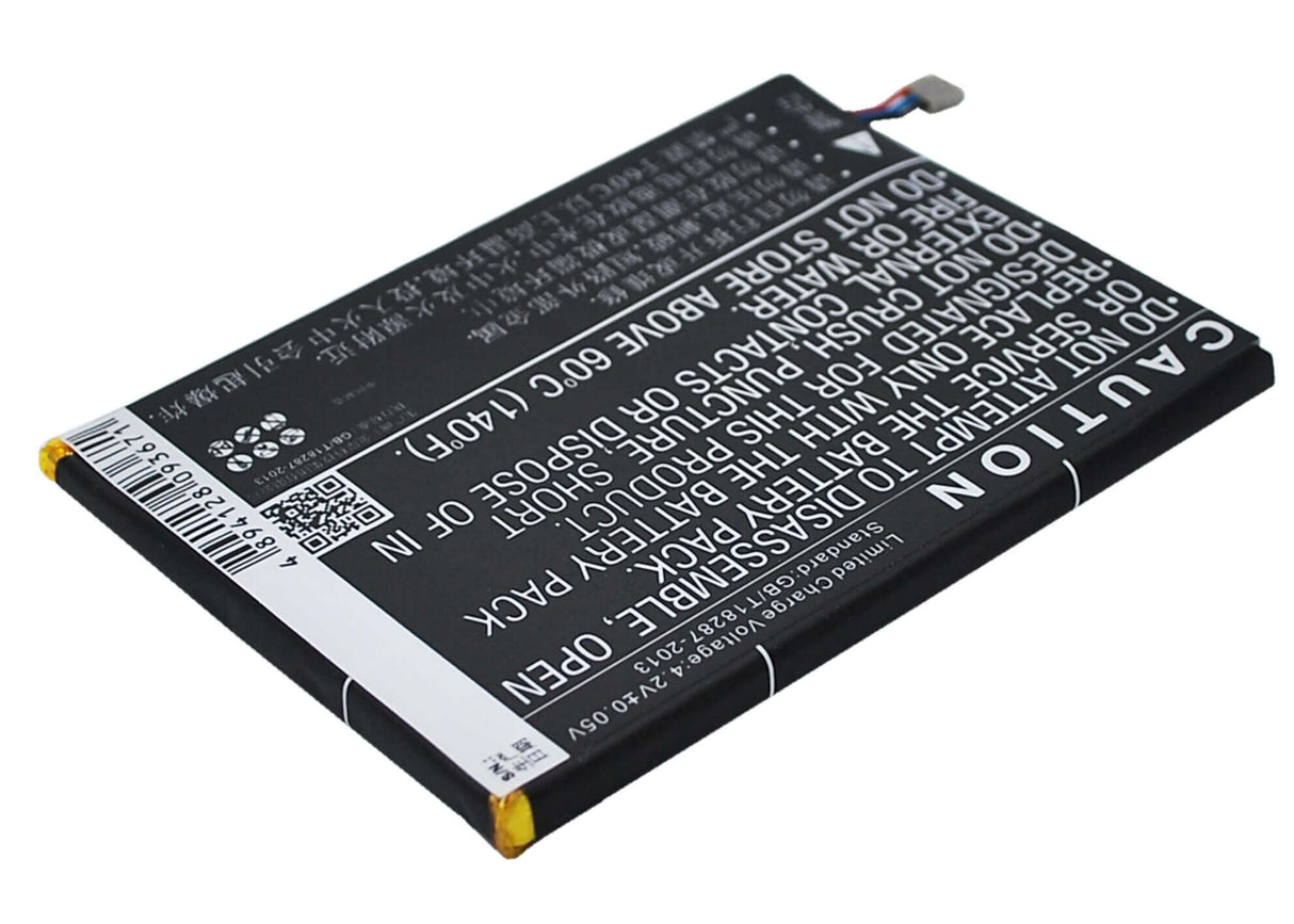 3.8V, Li-Polymer, 2300mAh, Hotspot battery fits Zte, Zte, Li3820t43p3h715345, Grand S Flex, Mf910, 8.74Wh Hotspot Cameron Sino Technology Limited