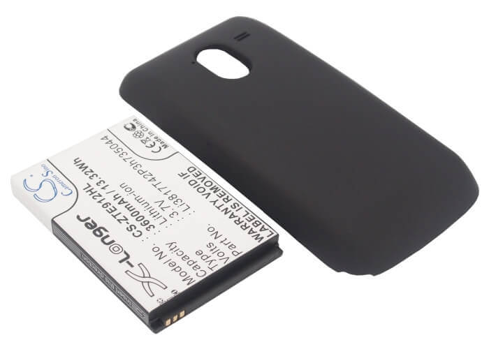 3.7V, Li-ion, 3600mAh, SmartPhone battery fits Metropcs, Zte, Li3817t42p3h735044, Avid, Avid 4g, 13.32Wh Mobile, SmartPhone Cameron Sino Technology Limited (Smartphone)