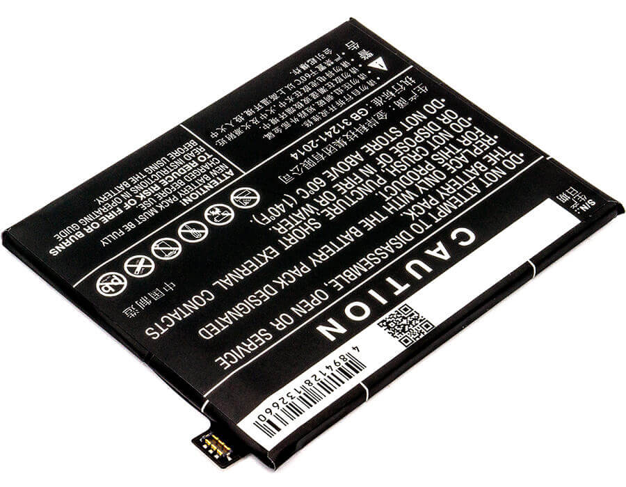 3,85V, Li-Polymère, 3600mAh, Batterie de smartphone compatible avec Zte, Nubia, Li3936t44p6h836542, M2, M2 Dual Sim, 13,86Wh Mobile, Smartphone Cameron Sino Technology Limited (Smartphone)