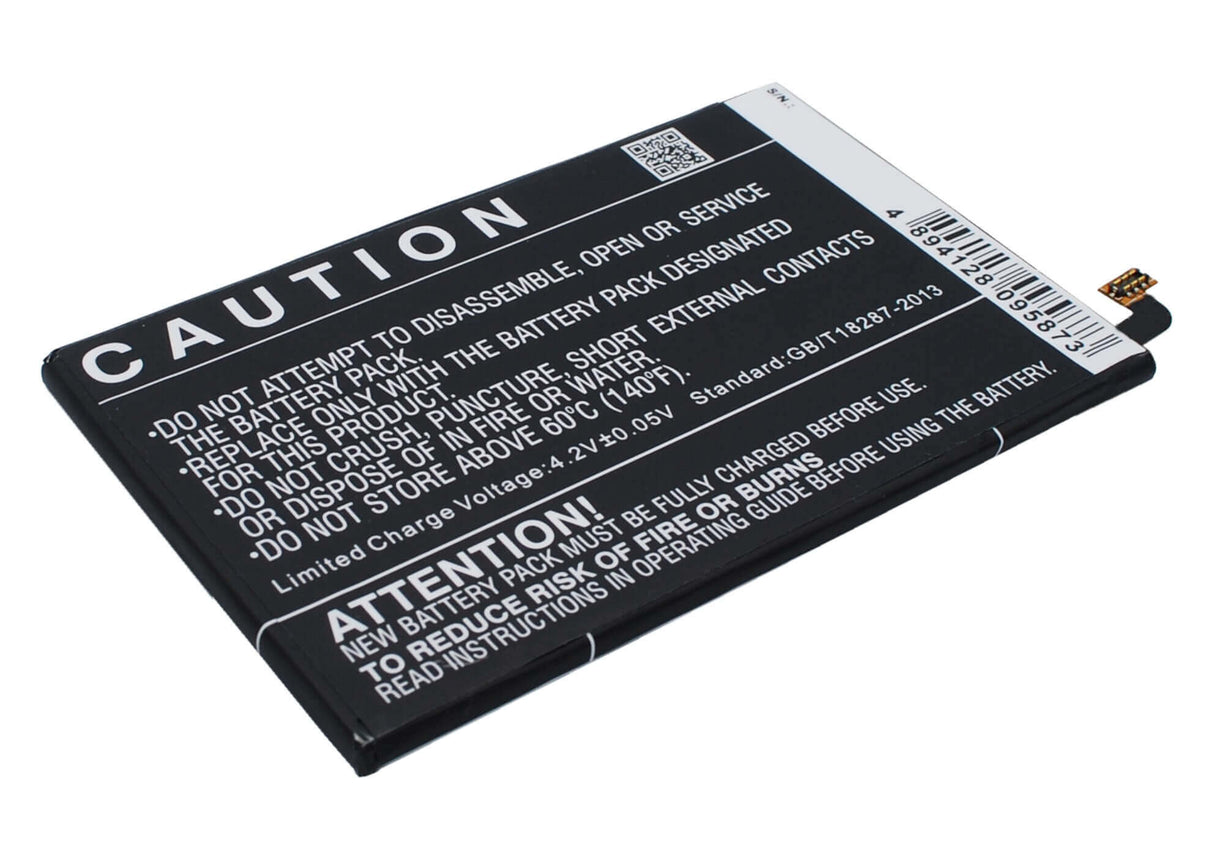 3.8V, Li-Polymer, 4250mAh, SmartPhone battery fits Zte, Li3841t43p3h4068a8, Nubia X6, Nx601j, 16.15Wh Mobile, SmartPhone Cameron Sino Technology Limited (Suspended)