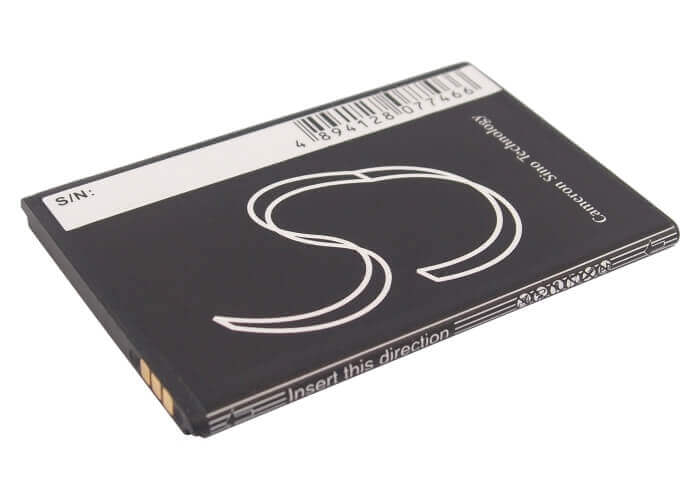 3.7V, Li-ion, 1000mAh, SmartPhone battery fits Zte, Li3711t42p3h644440, U793, 3.7Wh Mobile, SmartPhone Cameron Sino Technology Limited (Smartphone)