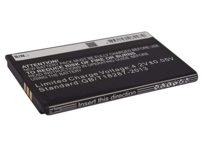 3.7V, Li-ion, 1200mAh, SmartPhone battery fits Zte, Li3714t42p3h654252, U809, V809, 4.44Wh Mobile, SmartPhone Cameron Sino Technology Limited (Suspended)