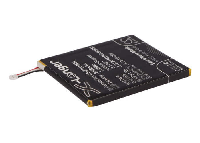 3.7V, Li-Polymer, 2000mAh, SmartPhone battery fits Zte, Li3720t42p3h585651, Blade Super, Grand X Pro, 7.4Wh Mobile, SmartPhone Cameron Sino Technology Limited (Smartphone)