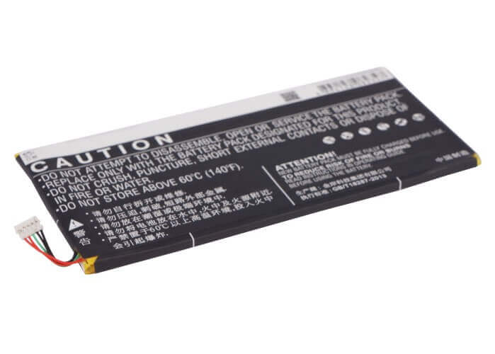 3.7V, Li-Polymer, 3400mAh, Tablet battery fits Zte, Li3734t42p5hc66045, V72, V72a, 12.58Wh Tablet Cameron Sino Technology Limited