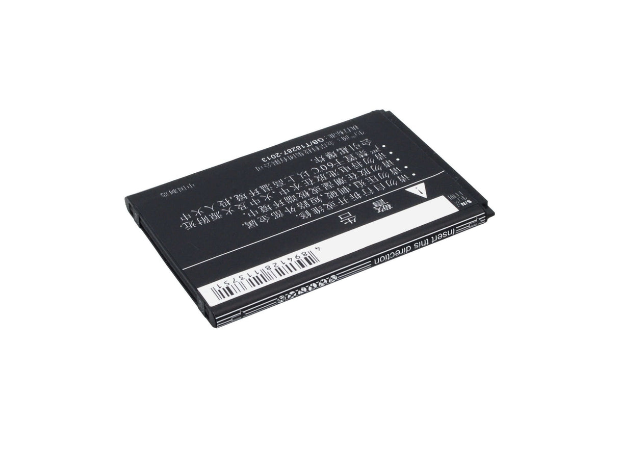 3.7V, Li-ion, 1300mAh, SmartPhone battery fits Zte, Li3713t42p3h644461, Dtac Joey Jump 2, V779, 4.81Wh Mobile, SmartPhone Cameron Sino Technology Limited (Suspended)