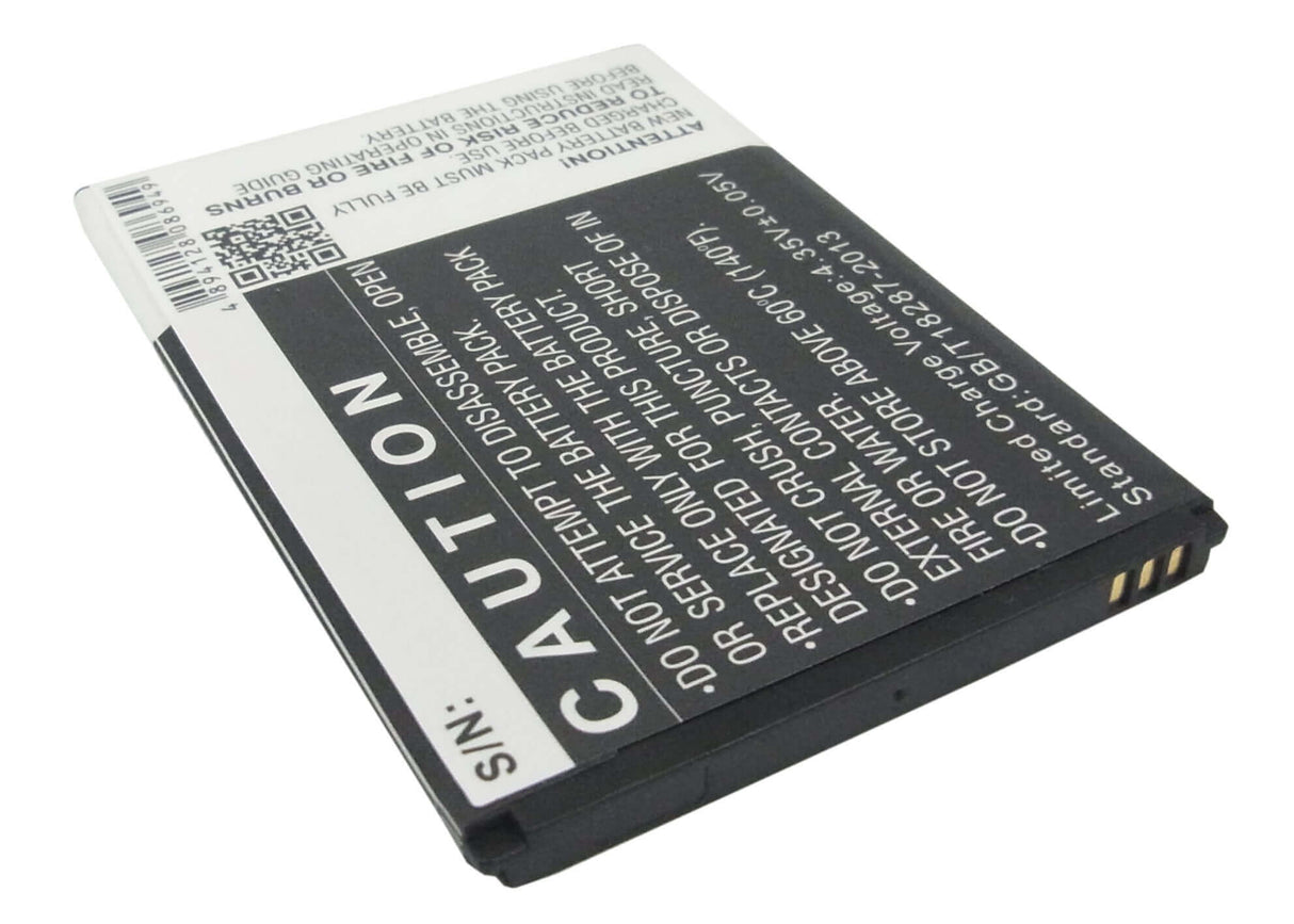 3.8V, Li-ion, 2500mAh, SmartPhone battery fits Amazing, Zte, Li3825t43p3h775549, A6, 9.5Wh Mobile, SmartPhone Cameron Sino Technology Limited (Smartphone)