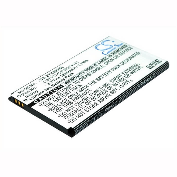 Battery For Zte X500, Score 3.7v, 1000mah - 3.70wh Batteries for Electronics Cameron Sino Technology Limited (Suspended)
