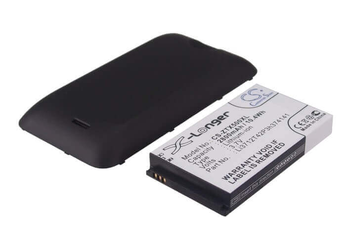 3.7V, Li-ion, 2800mAh, SmartPhone battery fits Zte, Li3712t42p3h374141, Score M, X500, 10.36Wh Mobile, SmartPhone Cameron Sino Technology Limited (Smartphone)
