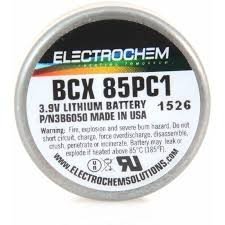 Modèle de batterie Electrochem Bcx 72, Bcx85, 3,9v, 1000 Mah - 3,9wh Autre Electrochem