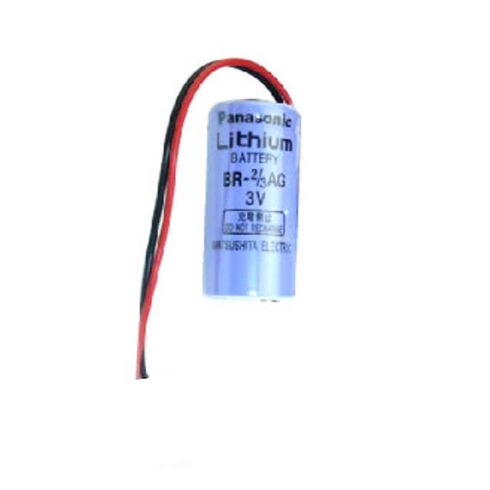 Panasonic BR-2/3AG Lithium Battery Bare Cell 3V 1.45Ah Primary Cell Other CB Range With 3-Inch Wire Leads