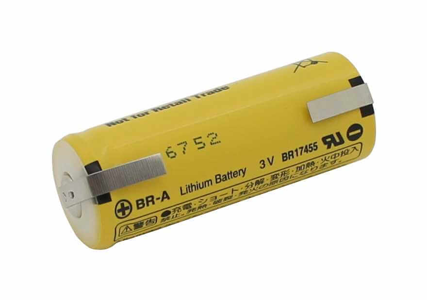 Modèle de batterie Panasonic Br-a, Cr17450e, Cr17450e-r, Cr17450se, Br A 3v, 1800 Mah - 5.4wh Autre Panasonic Avec onglets