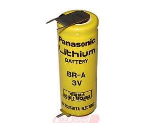 Modèle de batterie Panasonic Br-a, Cr17450e, Cr17450e-r, Cr17450se, Br A 3v, 1800 Mah - 5.4wh Autre Panasonic