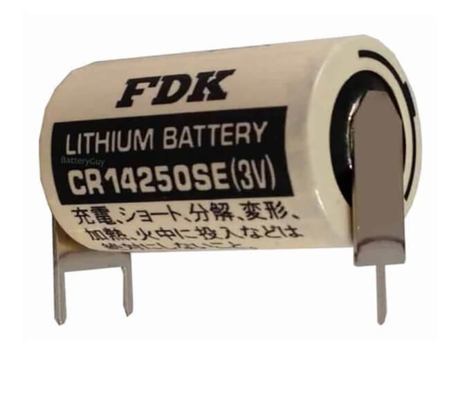 Battery Model Sanyo / Fdk Cr14250se, 1755-bat, Cr1/2aa, Cr14250, Cr14250set 3v, 850 Mah - 2.55wh Other Sanyo / FDK