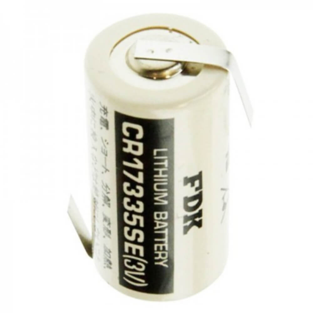 Battery Model Sanyo / Fdk Cr17335se, 2/3A 3v, 1800 Mah Other Sanyo / FDK Tabs opposite direction each end