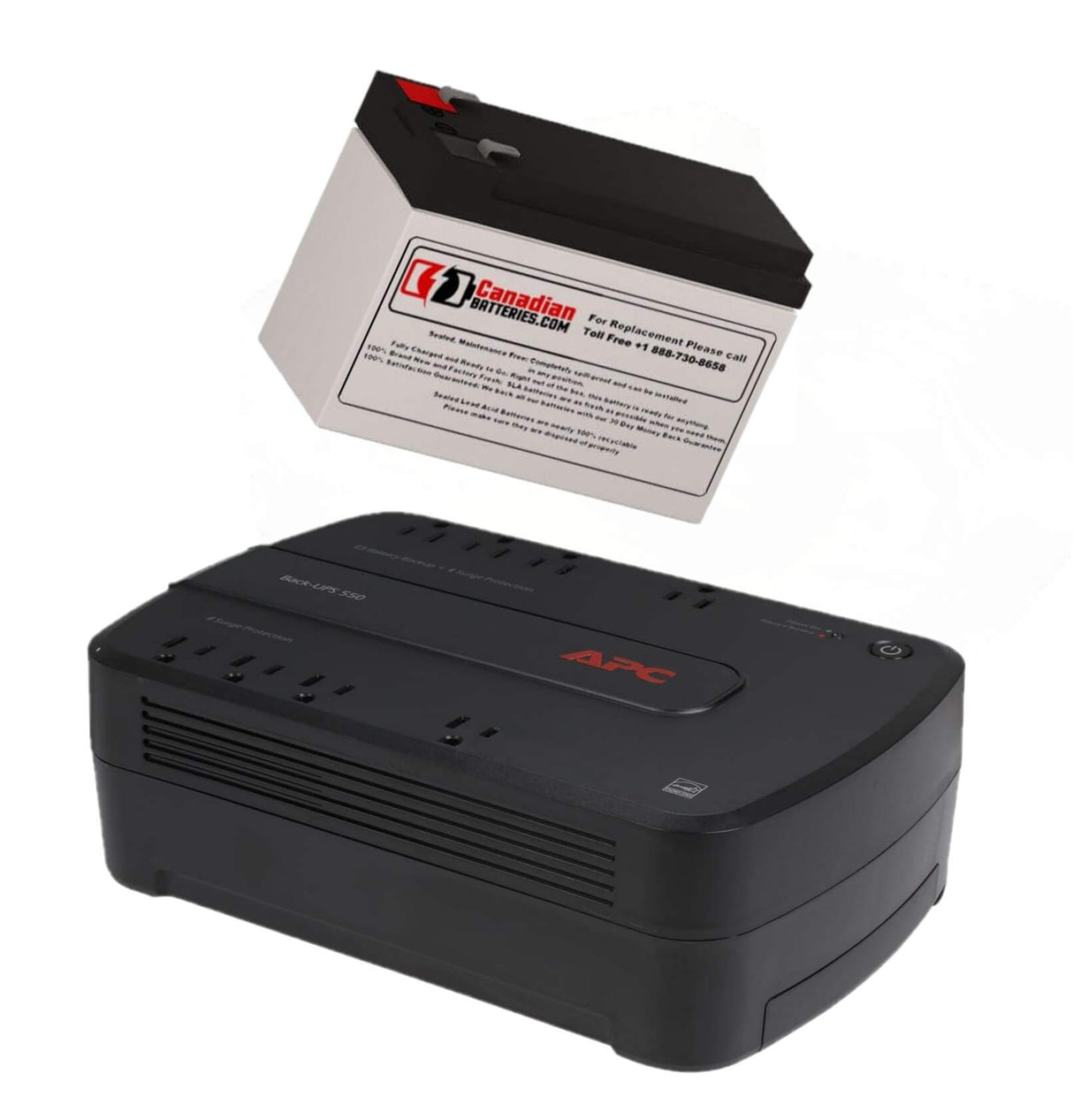 UPS Battery for APC BE550G-CN Back-UPS – 12V 7Ah RBC2 Replacement UPS Batteries CB Range