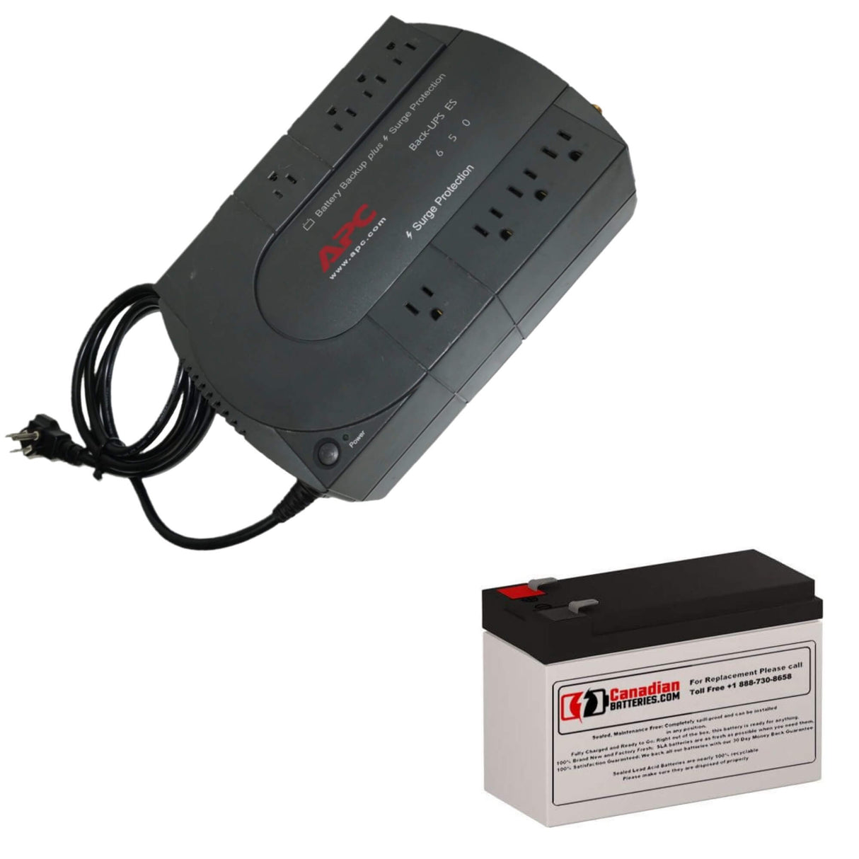 APC BE650BB Battery Replacement – RBC110 12V 9Ah UPS Battery (1 Pack) UPS Batteries CB Range