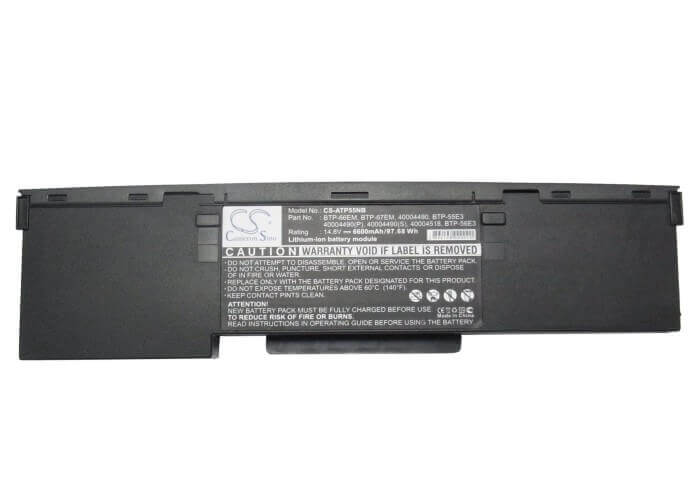 Black Battery For Acer Aspire 1360, Aspire 1363lci-xpp, Aspire 1500 14.8v, 6600mah - 97.68wh Batteries for Electronics Cameron Sino Technology Limited (Suspended)