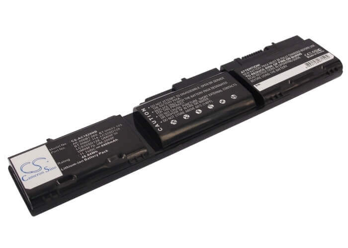 Black Battery For Acer Aspire 1820, Aspire 1420p, Aspire 1820pt 11.1v, 4400mah - 48.84wh Notebook, Laptop Cameron Sino Technology Limited
